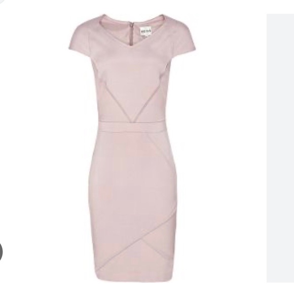 REISS PINK BODY CON DRESS PENSA SEAM BARBIECORE Size 2 - Picture 6 of 13